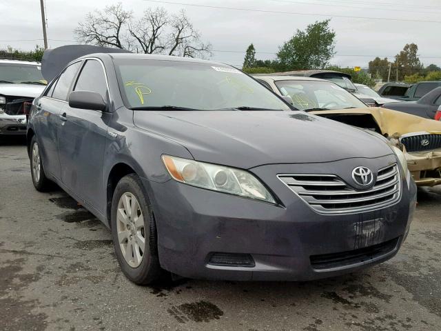 4T1BB46K09U077066 - 2009 TOYOTA CAMRY HYBR CHARCOAL photo 1