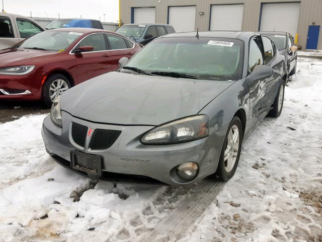 2G2WR524351178787 - 2005 PONTIAC GRAND PRIX GRAY photo 2