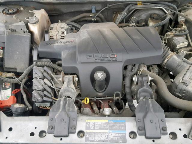 2G2WR524351178787 - 2005 PONTIAC GRAND PRIX GRAY photo 7