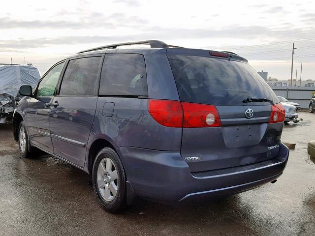 5TDZA23C46S556193 - 2006 TOYOTA SIENNA LE GRAY photo 3