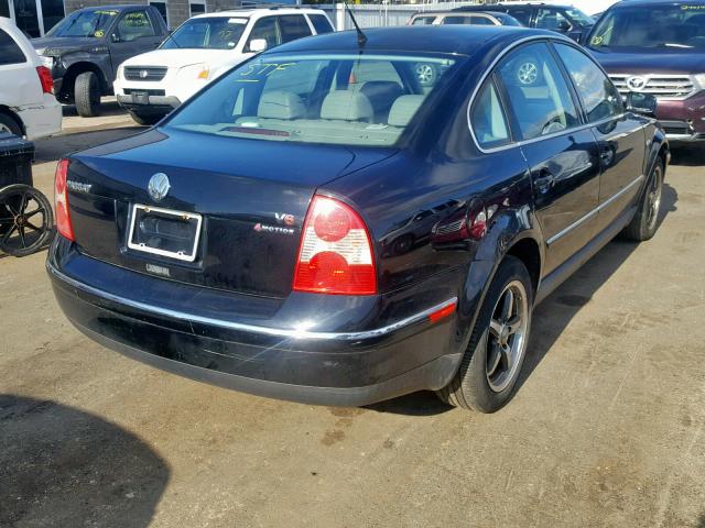 WVWTH63B03P256527 - 2003 VOLKSWAGEN PASSAT GLX 黑色 照片 4