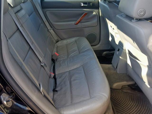 WVWTH63B03P256527 - 2003 VOLKSWAGEN PASSAT GLX 黑色 照片 6