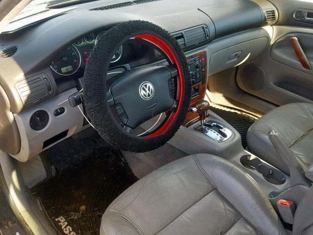 WVWTH63B03P256527 - 2003 VOLKSWAGEN PASSAT GLX 黑色 照片 9