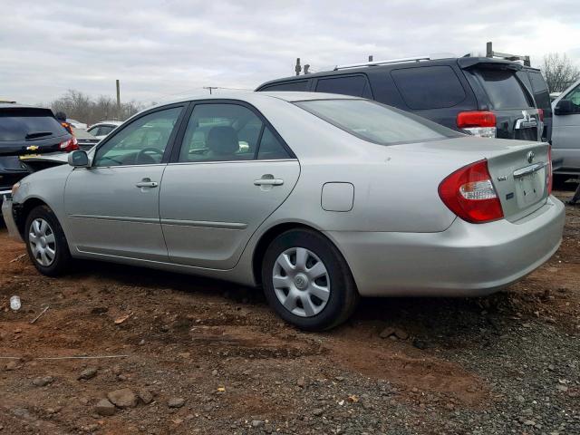 JTDBE32K830192685 - 2003 TOYOTA CAMRY LE SILVER photo 3