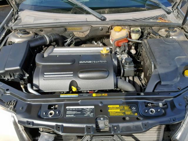 YS3FB45S441021500 - 2004 SAAB 9-3 LINEAR GRAY photo 7