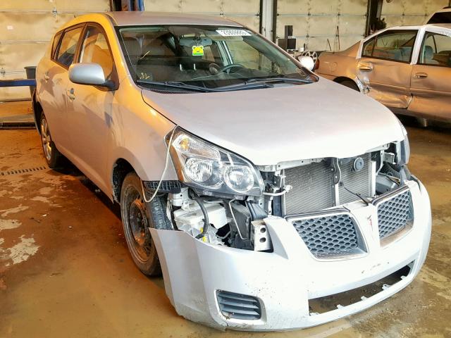 5Y2SL67849Z447471 - 2009 PONTIAC VIBE SILVER photo 1