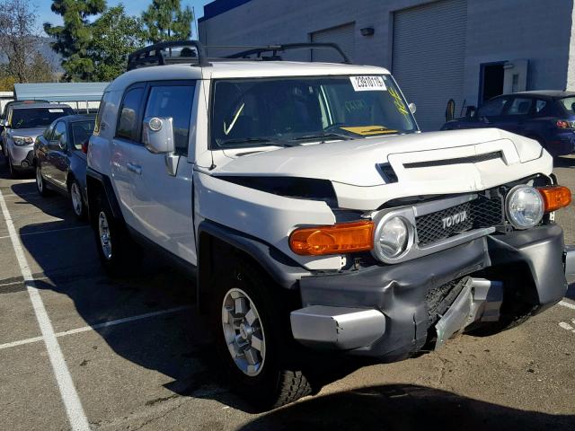 JTEZU11F39K008336 - 2009 TOYOTA FJ CRUISER WHITE photo 1