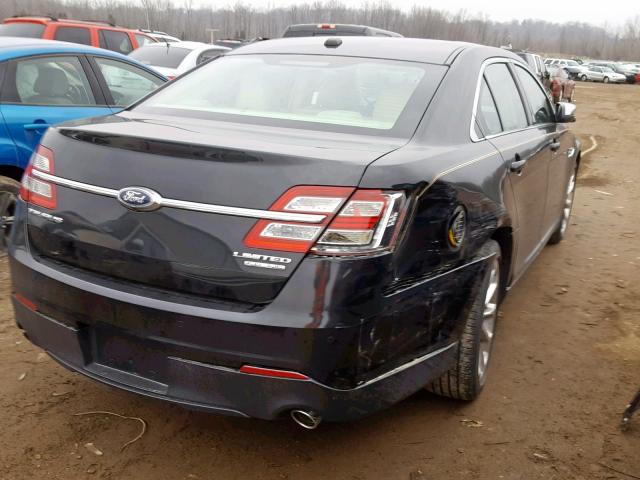 1FAHP2F88DG168978 - 2013 FORD TAURUS LIM BLACK photo 4