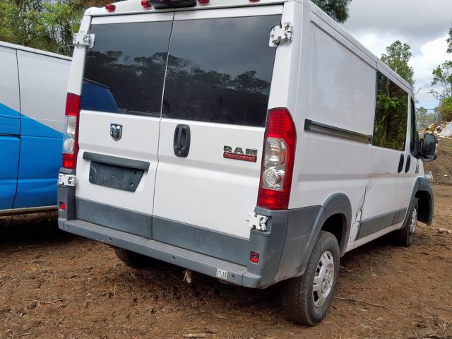 3C6TRVAG3HE505620 - 2017 RAM PROMASTER 白色 照片 4