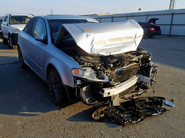 WAUBF78E58A055708 - 2008 AUDI A4 S-LINE SILVER photo 1