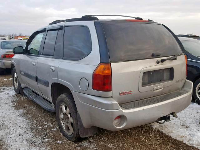 1GKDT13S142218622 - 2004 GMC ENVOY SILVER photo 3