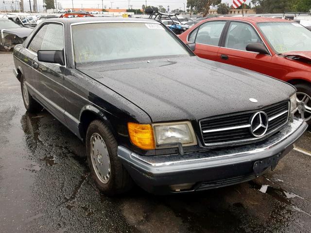 WDBCA45E8MA606649 - 1991 MERCEDES-BENZ 560 SEC BLACK photo 1