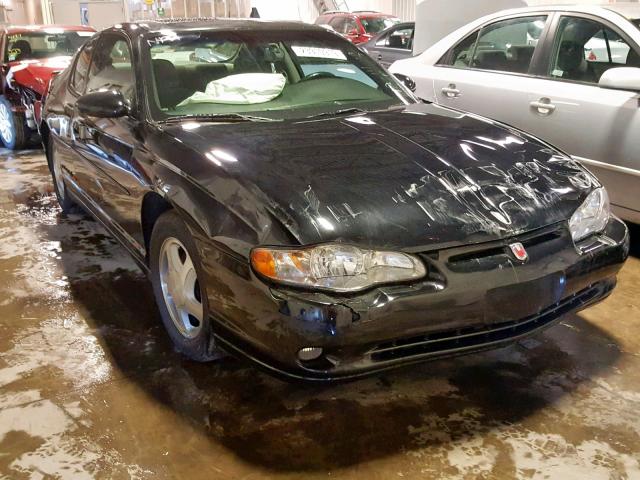 2G1WX15K029155249 - 2002 CHEVROLET MONTE CARL BLACK photo 1