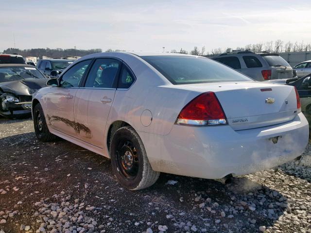 2G1WD5E34E1158490 - 2014 CHEVROLET IMPALA LIM WHITE photo 3