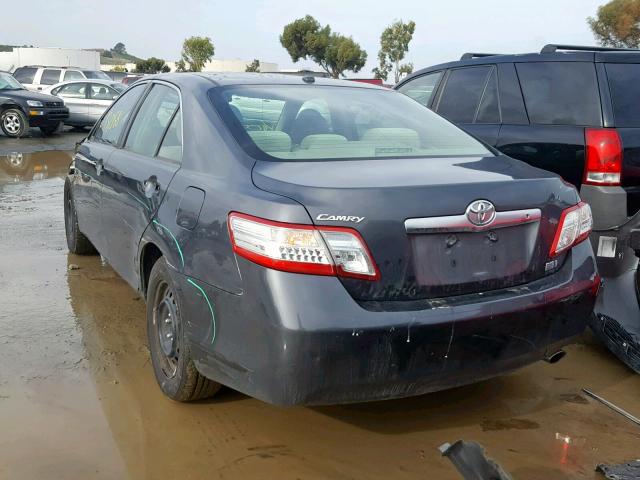 4T1BB3EK8BU143168 - 2011 TOYOTA CAMRY HYBR SILVER photo 3