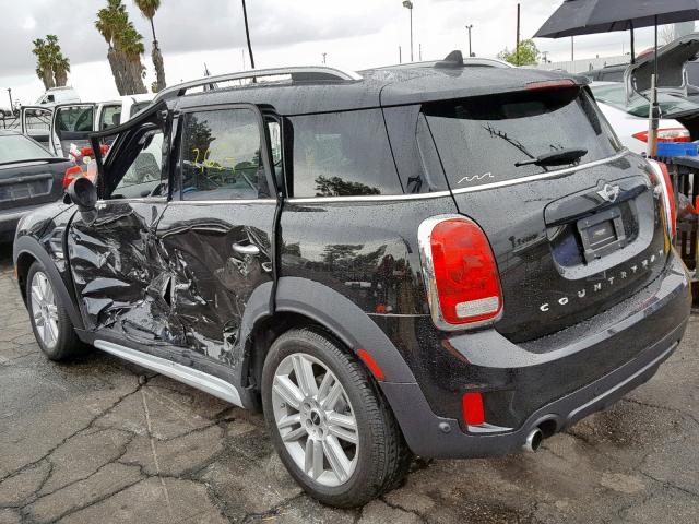 WMZYS7C30J3E08268 - 2018 MINI COOPER COU BLACK photo 3