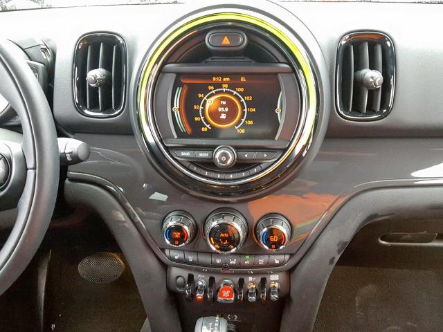 WMZYS7C30J3E08268 - 2018 MINI COOPER COU BLACK photo 9