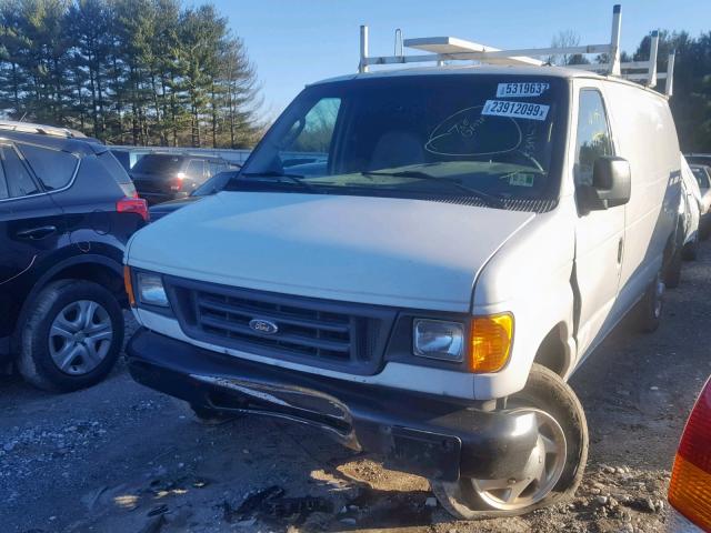 1FTNE24L04HA20358 - 2004 FORD ECONOLINE WHITE photo 2