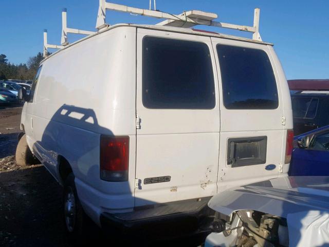 1FTNE24L04HA20358 - 2004 FORD ECONOLINE WHITE photo 3