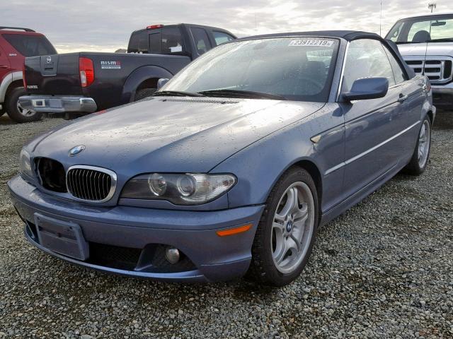 WBABW53404PL47583 - 2004 BMW 330 CI BLUE photo 2