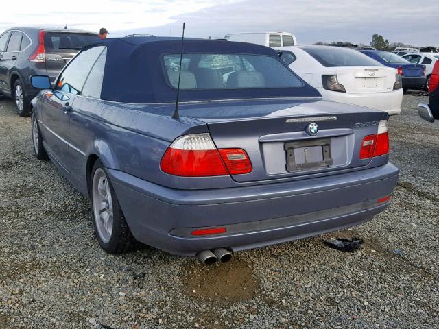 WBABW53404PL47583 - 2004 BMW 330 CI BLUE photo 3