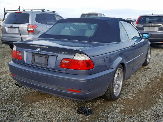 WBABW53404PL47583 - 2004 BMW 330 CI BLUE photo 4