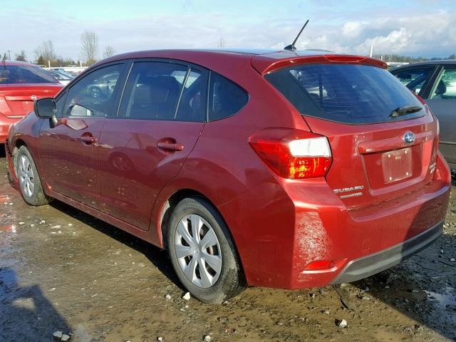 JF1GPAA64CH214455 - 2012 SUBARU IMPREZA BA RED photo 3