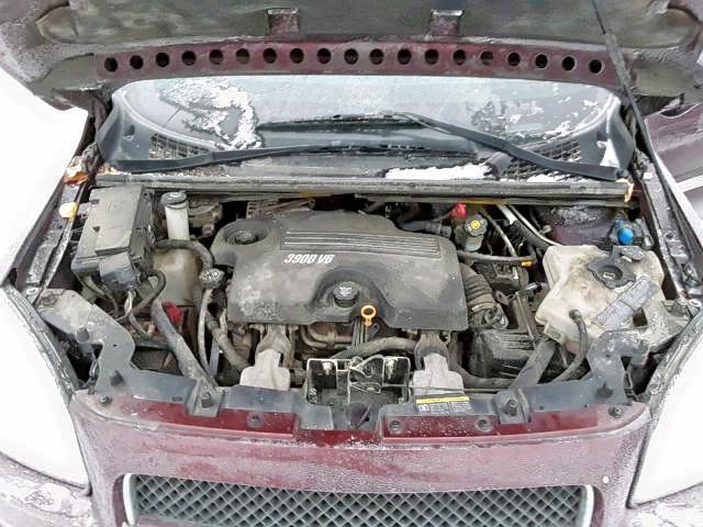 1GNDV23128D171783 - 2008 CHEVROLET UPLANDER L მუქწითელი ფოტო 7