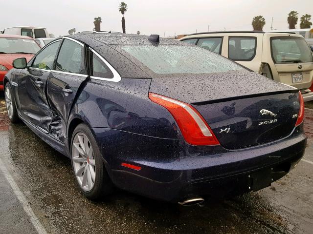 SAJWA1C70H8W07813 - 2017 JAGUAR XJ BASE BLUE photo 3