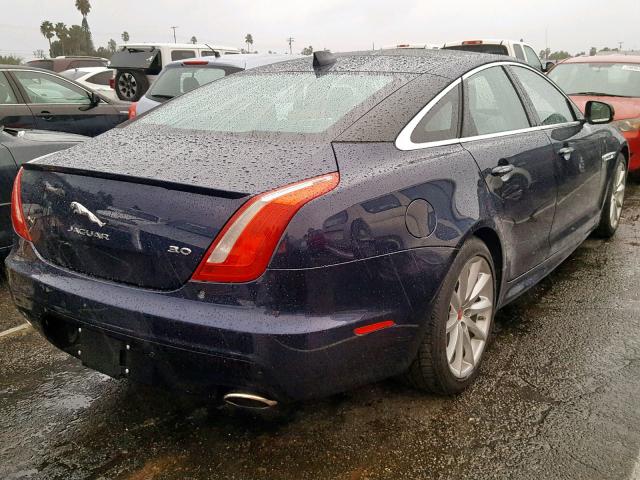 SAJWA1C70H8W07813 - 2017 JAGUAR XJ BASE BLUE photo 4