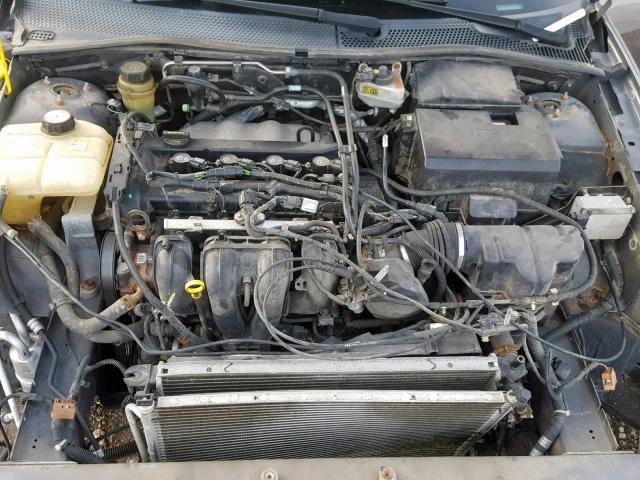 1FAFP34N75W182125 - 2005 FORD FOCUS ZX4 GRAY photo 7