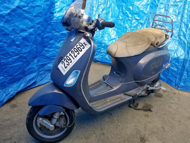 ZAPM448F275500081 - 2007 VESPA LX 150 BLUE photo 2