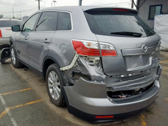 JM3TB3MA4A0216387 - 2010 MAZDA CX-9 SILVER photo 3