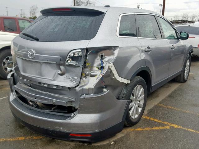 JM3TB3MA4A0216387 - 2010 MAZDA CX-9 SILVER photo 4