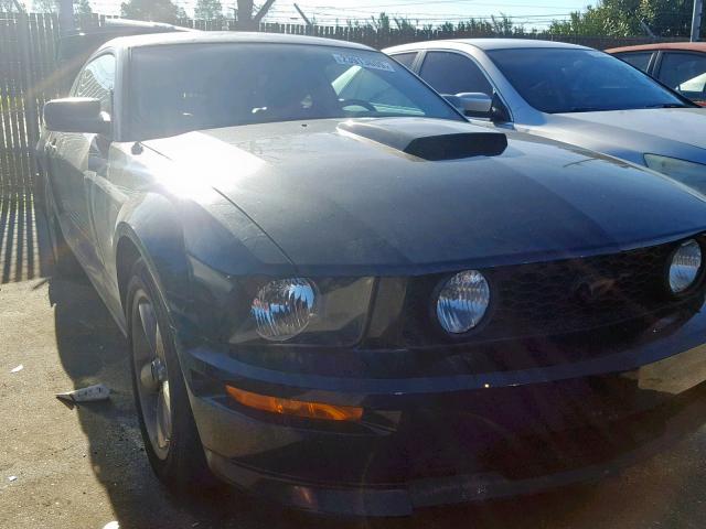 1ZVHT82H595101978 - 2009 FORD MUSTANG GT BLACK photo 1