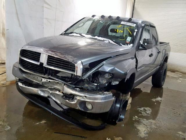 1D7KS28C66J122643 - 2006 DODGE RAM 2500 S GRAY photo 2