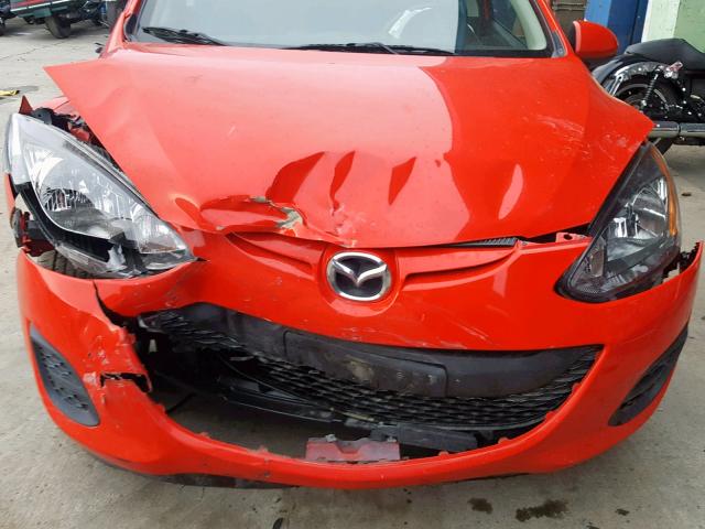 JM1DE1KZ4E0187366 - 2014 MAZDA MAZDA2 SPO 红色 照片 9