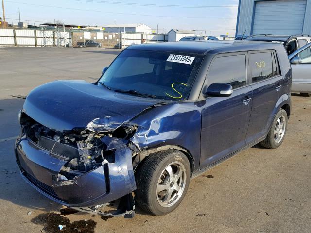 JTLKE50E881040565 - 2008 TOYOTA SCION XB Көк фото 2