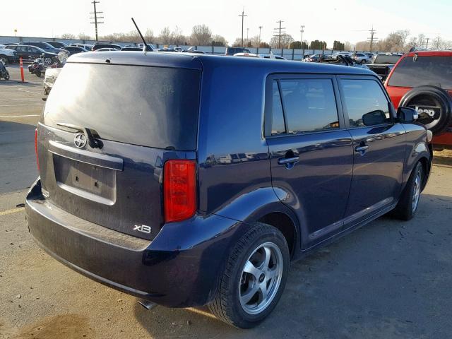 JTLKE50E881040565 - 2008 TOYOTA SCION XB Көк фото 4