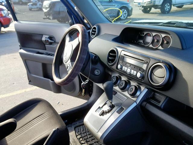 JTLKE50E881040565 - 2008 TOYOTA SCION XB Көк фото 9