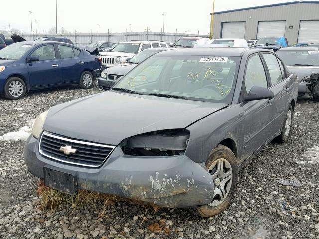 1G1ZS58F97F194762 - 2007 CHEVROLET MALIBU LS GRAY photo 2