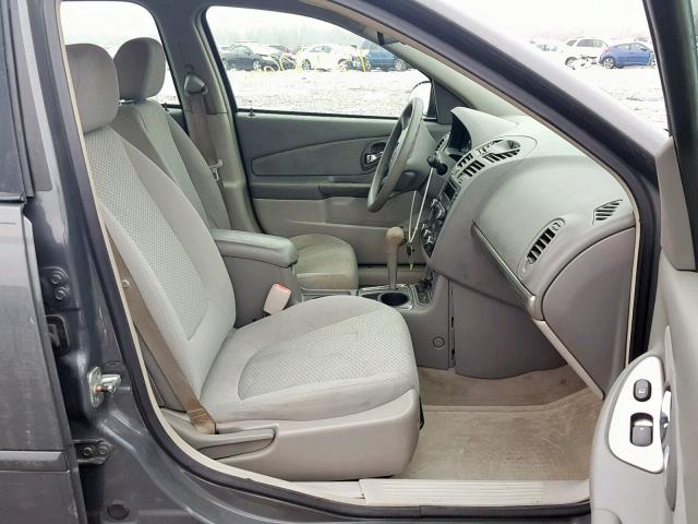 1G1ZS58F97F194762 - 2007 CHEVROLET MALIBU LS GRAY photo 5