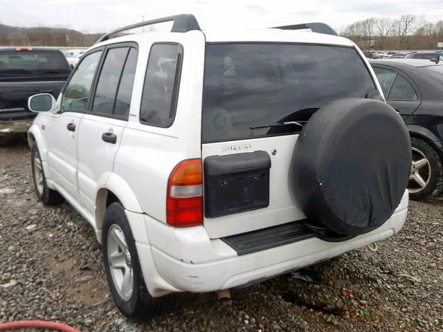 JS3TE62V424152709 - 2002 SUZUKI GRAND VITA WHITE photo 3