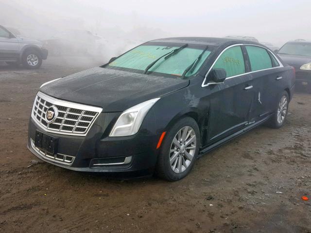 2GEXG6U32F9600008 - 2015 CADILLAC XTS LIMOUS BLACK photo 2