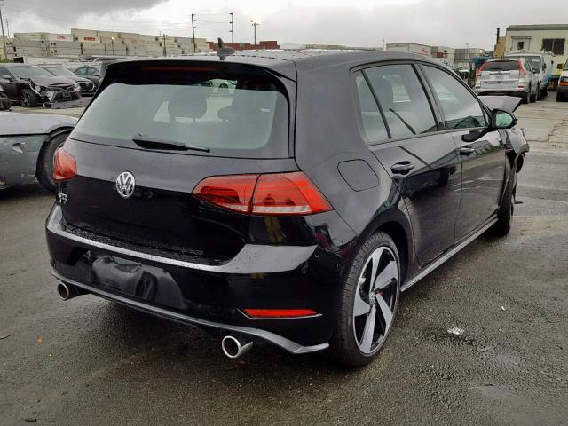 3VW447AU2JM292634 - 2018 VOLKSWAGEN GTI S/SE BLACK photo 4