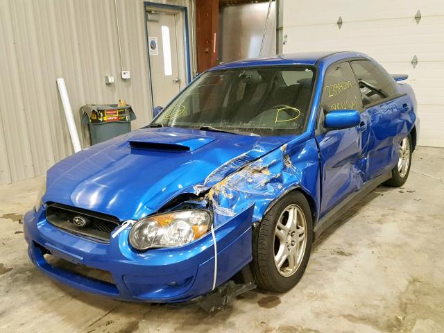 JF1GD29654H510721 - 2004 SUBARU IMPREZA WR BLUE photo 2