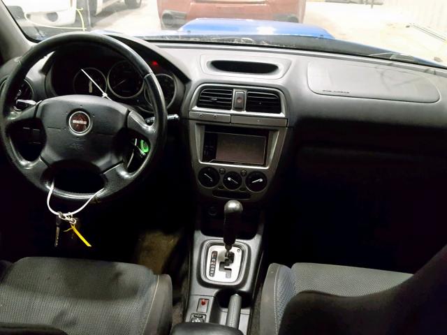 JF1GD29654H510721 - 2004 SUBARU IMPREZA WR BLUE photo 9