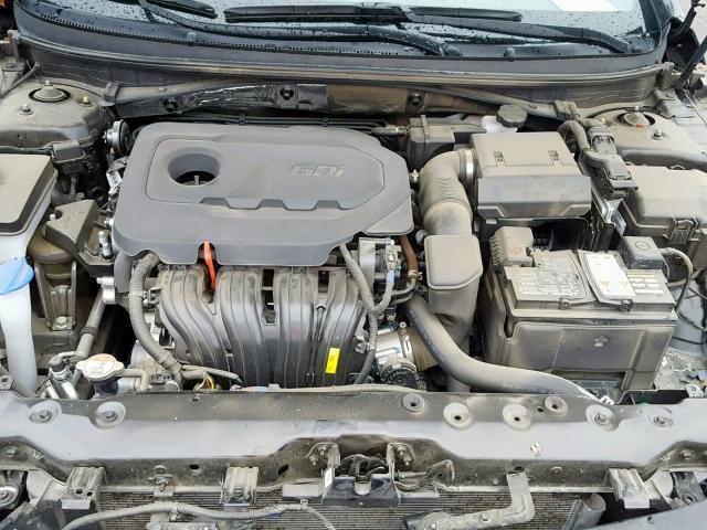 5NPE34AF8JH676062 - 2018 HYUNDAI SONATA SPO BLACK photo 7