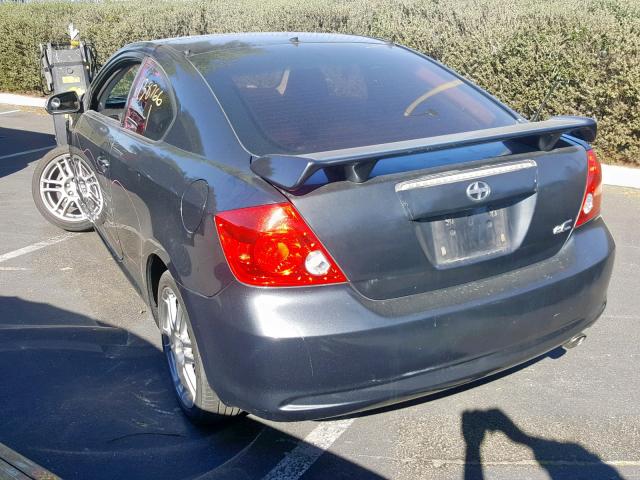 JTKDE177360084246 - 2006 TOYOTA SCION TC ნაცრისფერი ფოტო 3