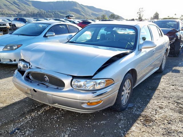 1G4HP54K75U169290 - 2005 BUICK LESABRE CU SILVER photo 2